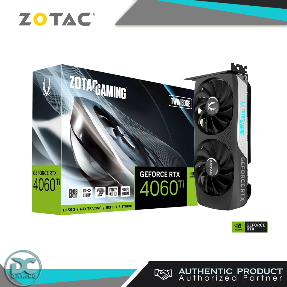 ! NEW ! ZOTAC RTX 4060 Ti 8GB Twin Edge